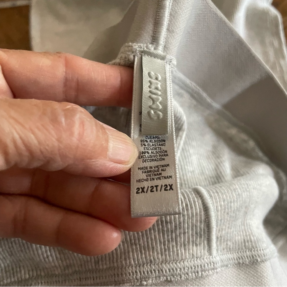 Skins Gray High-Waisted base layer pants size 2X - Picture 4 of 8